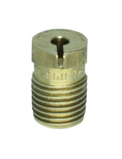 100226-1/8 - Brass Spreader Nozzle, 1/8"