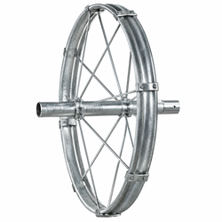 5" Hub x 58" Wheel x 18 Gauge Complete Wheel Assembly - WXN 5152