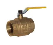 759T07 - Brass Ball Valve 1-1/2"