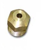 105842-15/64 - SBN-3 Brass Straight Bore Nozzle for 3/4" Body, 15/64"