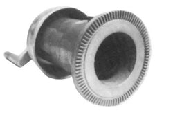 CEP-FF - 4" & 5" Aluminum Manual Flushing End Plug - O-Ring Female