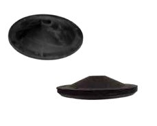 DOMED DISC 3 - Domed Disc for Universal Valve Stub, 3" Valve, 5/8" Hole