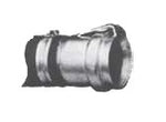 W660-4F - 4" Rainway Female Hose End - Includes Two Hose Clamps