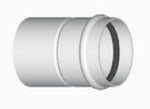 2524-08012 - Coupler Soc x Gasket, 8"