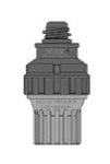 IP MR30 - Nelson Mini-Regulator, 30 PSI, 1/2" Female Thread x R2000 Male ACME Thread