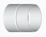 2524-1001 - Gated Pipe Repair Coupler Soc x Soc, 10"