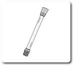 Sprinkler Riser, 24" Length, 1" MIPT x 3/4" FIPT