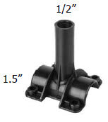 IP TST 1.5-1/2 - Irripod 1.5" Tapping Saddle, 1/2" FPT High Riser