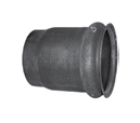 SCB1000D - Steel Weld-On Starter Coupler, Female, Deep, Ring-Lock, 10"