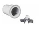 WMT-M (FD) 500 - 5" Aluminum Male End WMT-M - Flap Drain