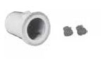 WMT-M 500 - 5" Aluminum Male End WMT-M - Mushroom Drain