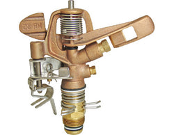 WR-35 - Wade Rain 3/4 " Part-Circle Brass Impact Sprinkler